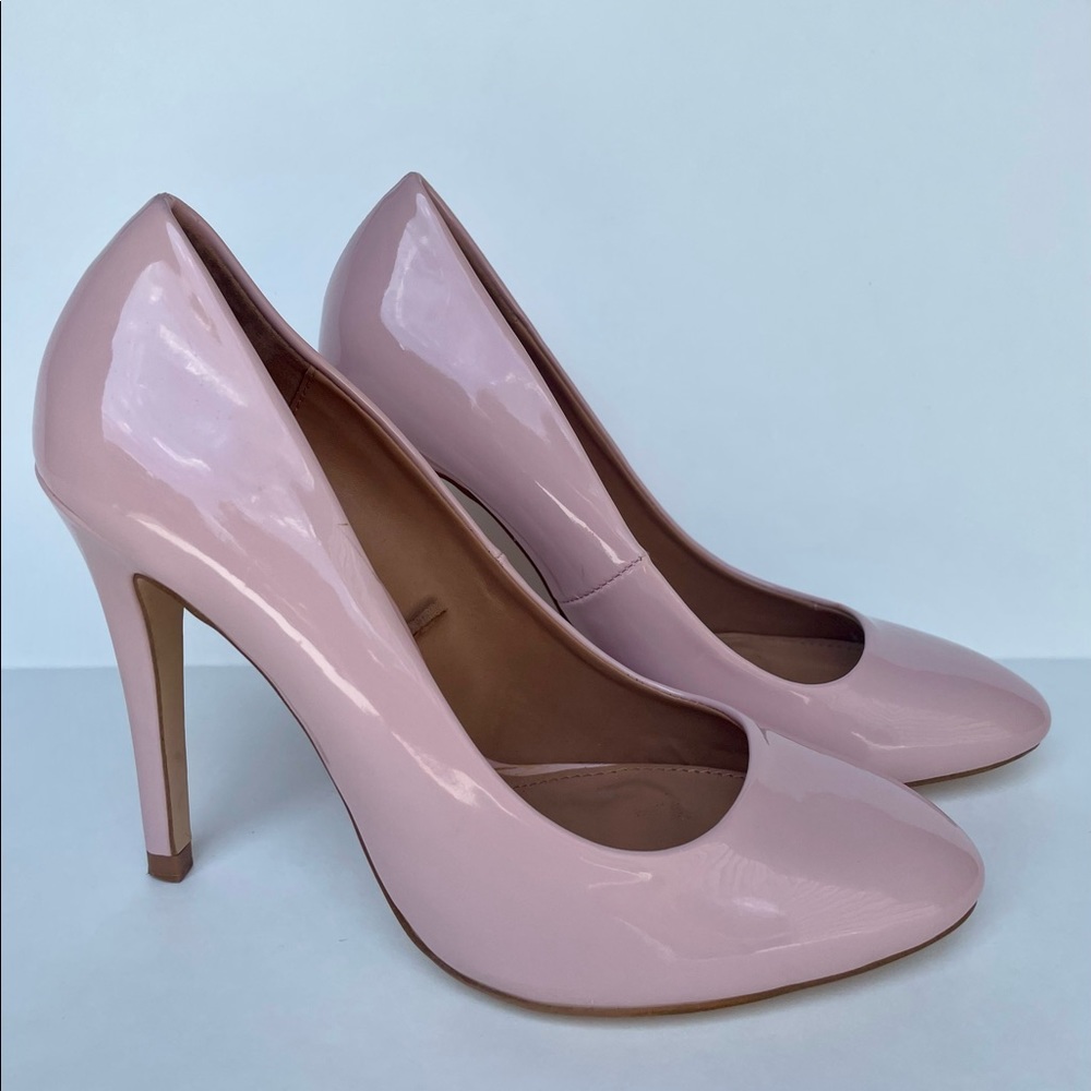 Pale Pink Zara Trafaluc High Heel Pumps